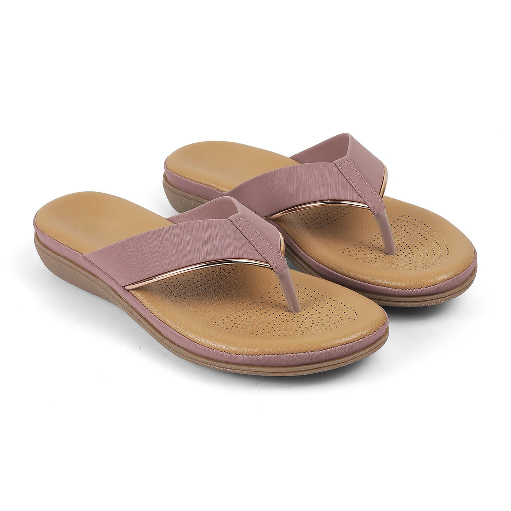 Women’s Slide Sandals with Soft Cushioned Footbed Comfort
