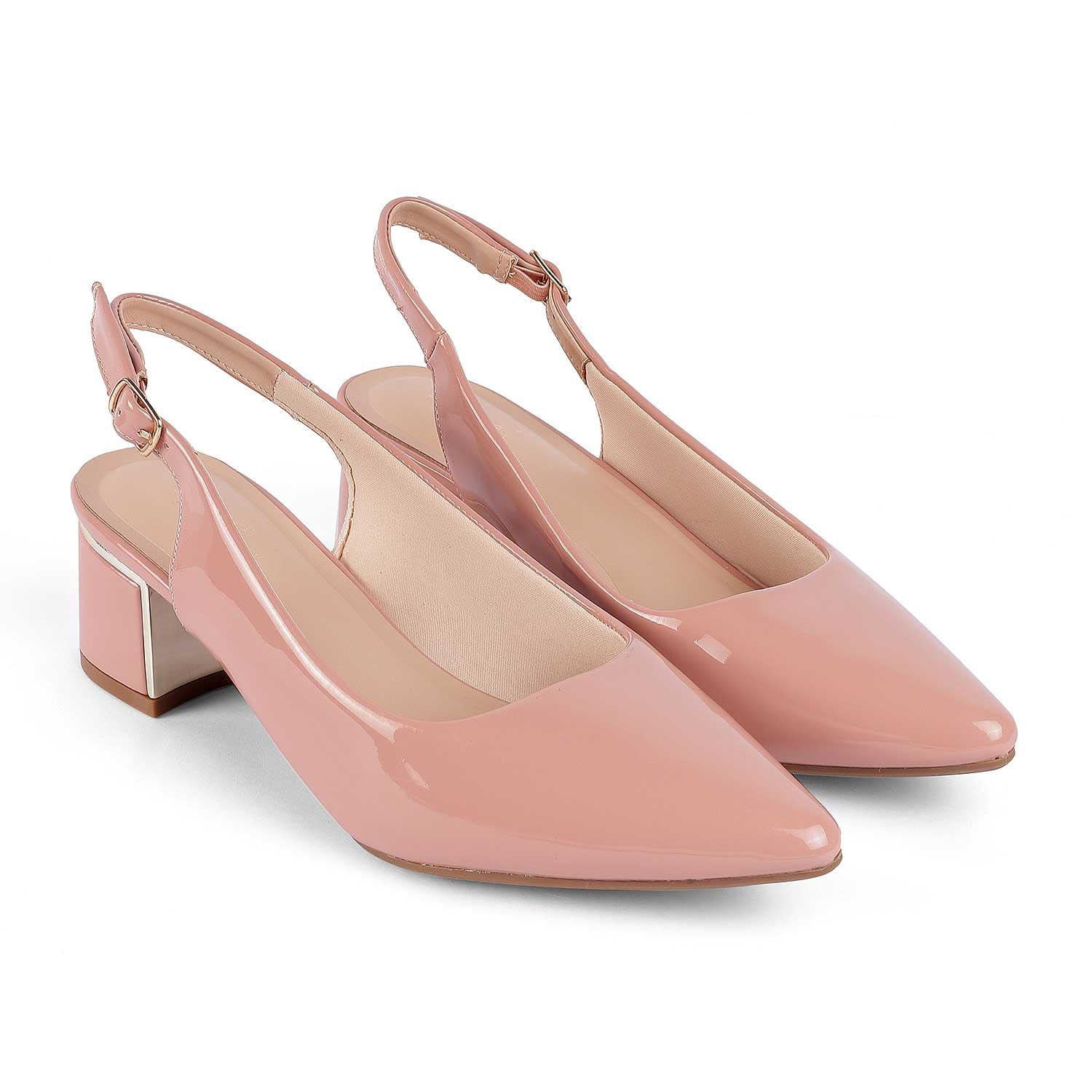 Women’s Stylish Pink Slingback Heels