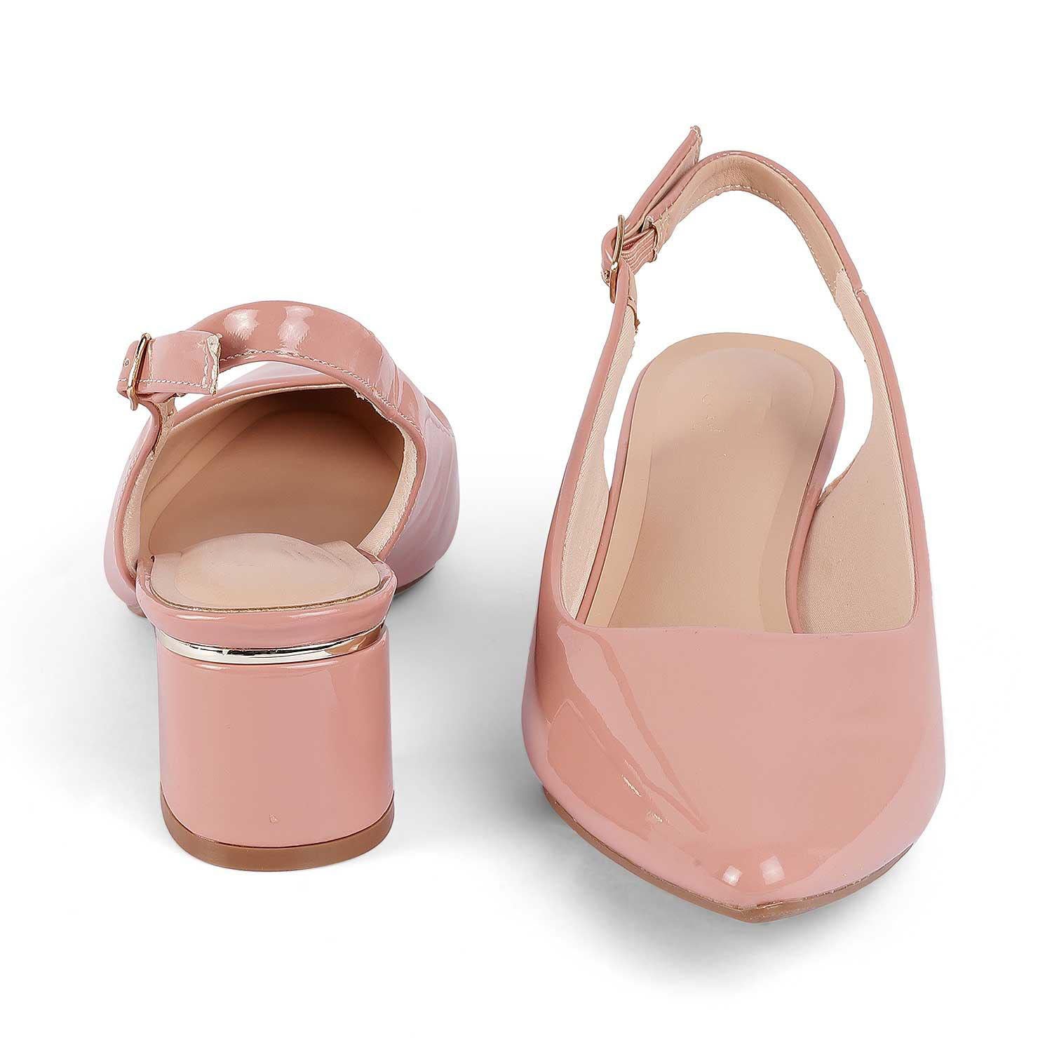 Women’s Stylish Pink Slingback Heels