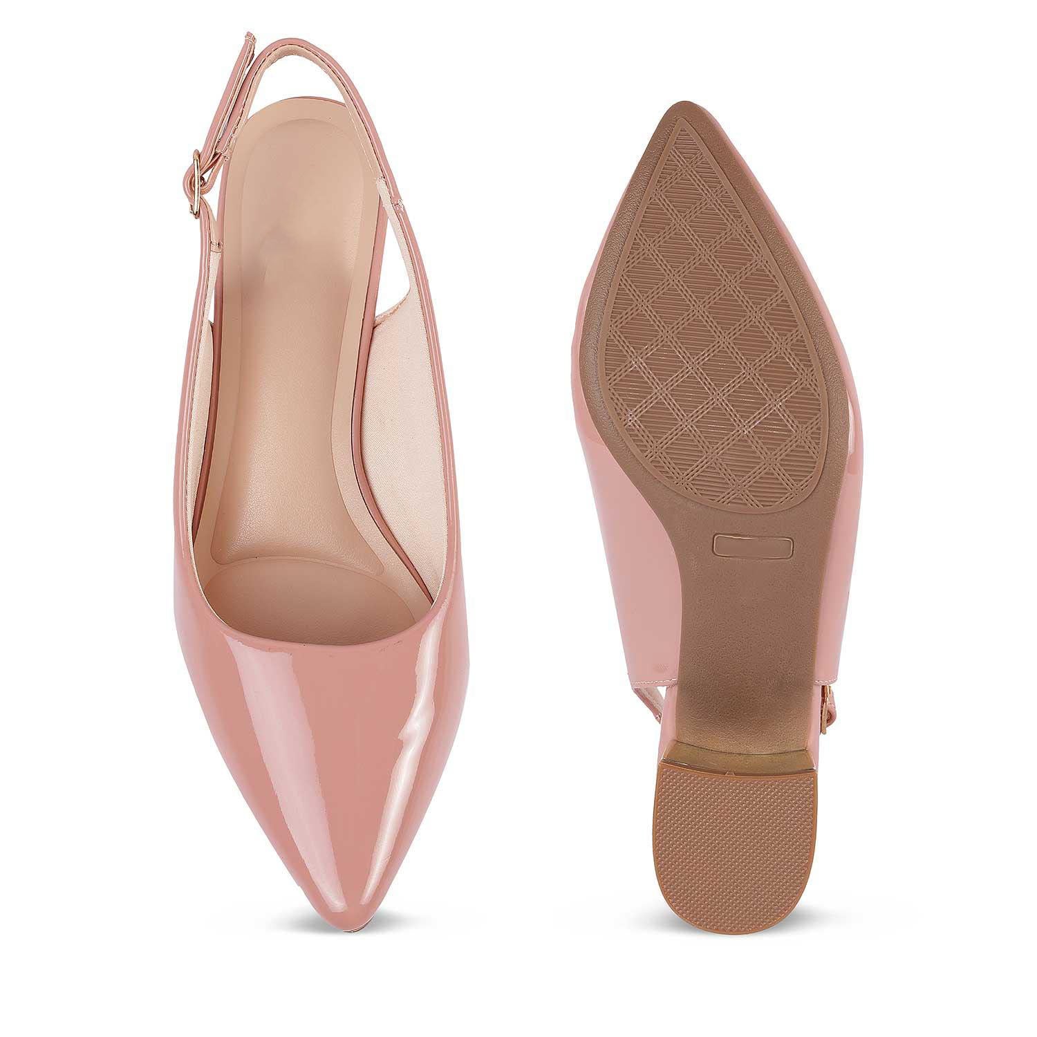 Women’s Stylish Pink Slingback Heels