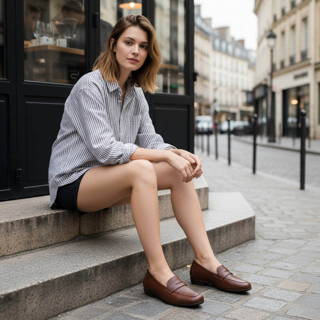 Women’s Penny Loafers with Everyday Comfort Support