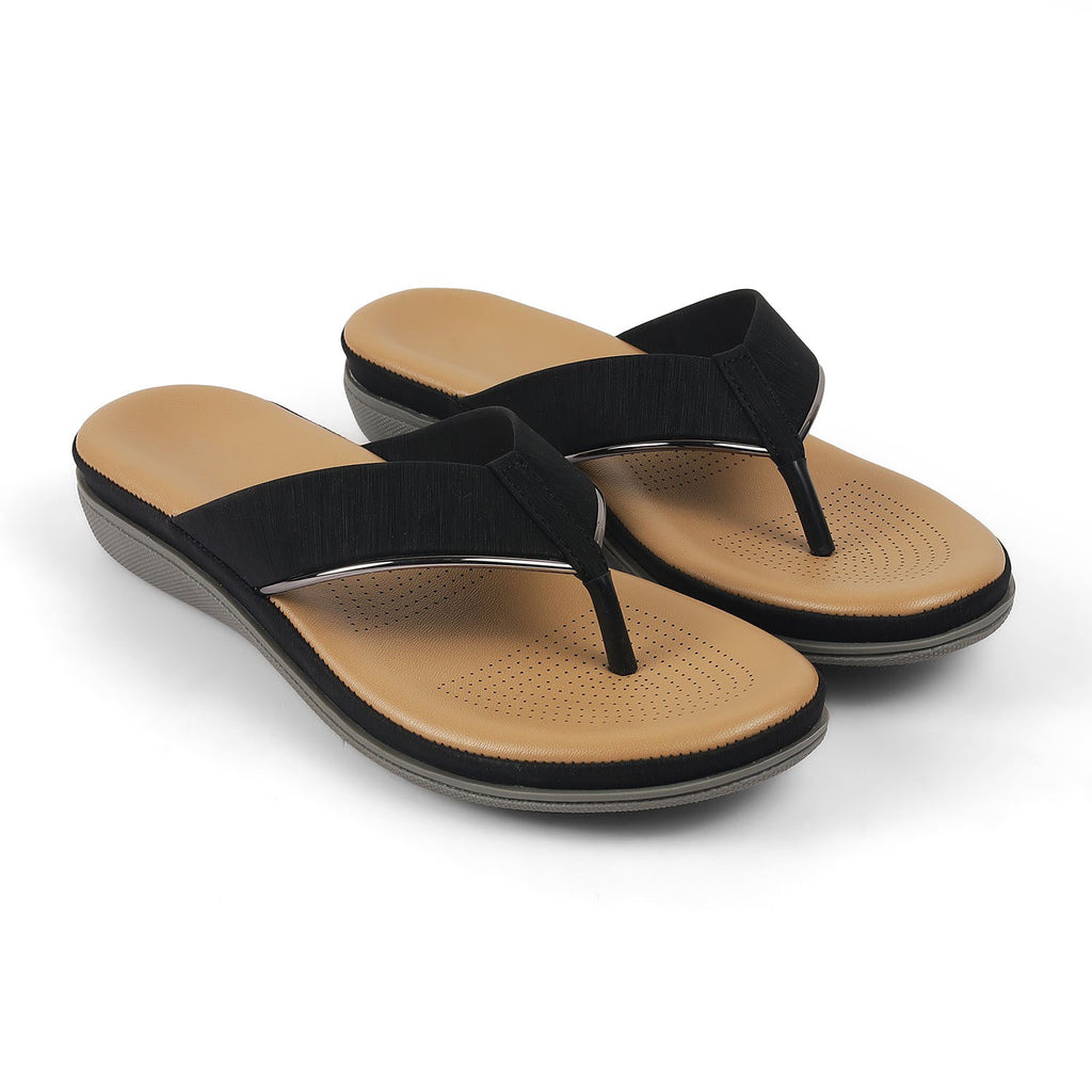 Women’s Slide Sandals with Soft Cushioned Footbed Comfort