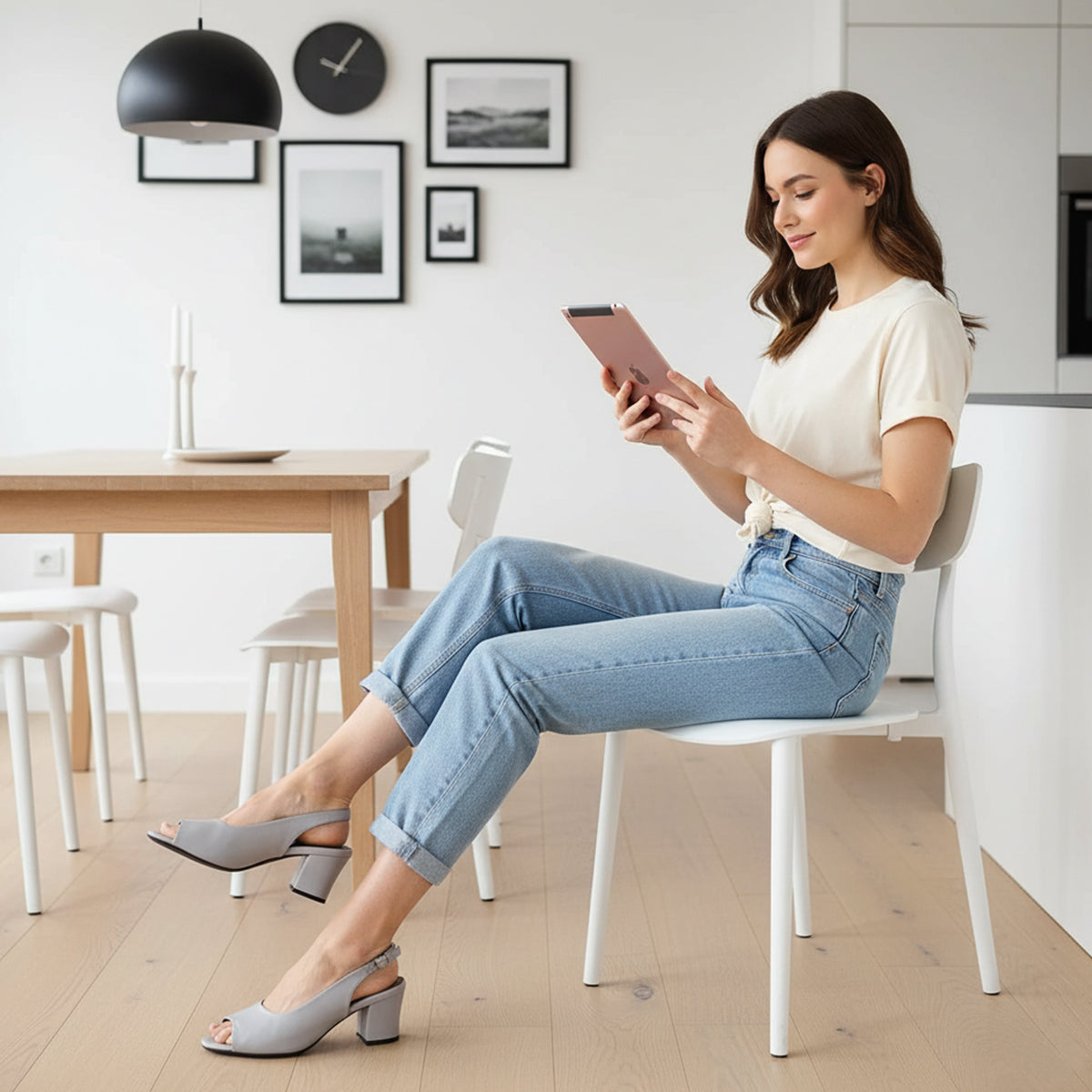 Women’s Elegant Slingback Block Heel Sandals