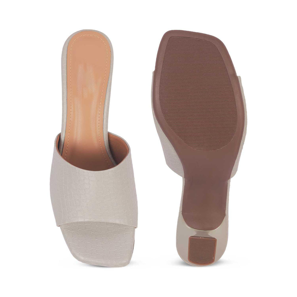 Bray Grey Women’s Block Heel Sandals