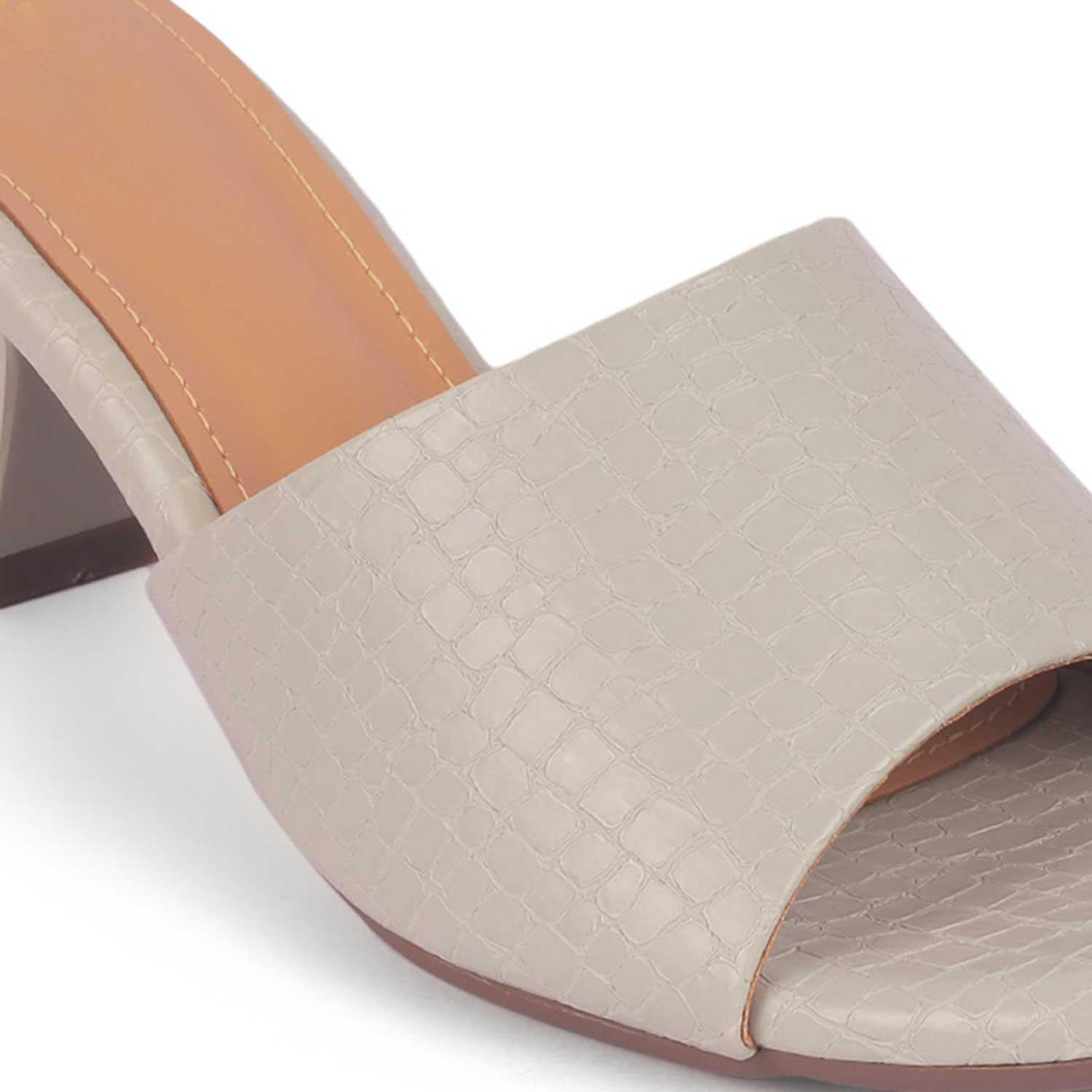 Bray Grey Women’s Block Heel Sandals