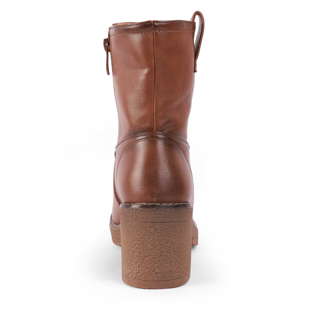 Women’s Mid Calf Boots with Comfortable Everyday Support