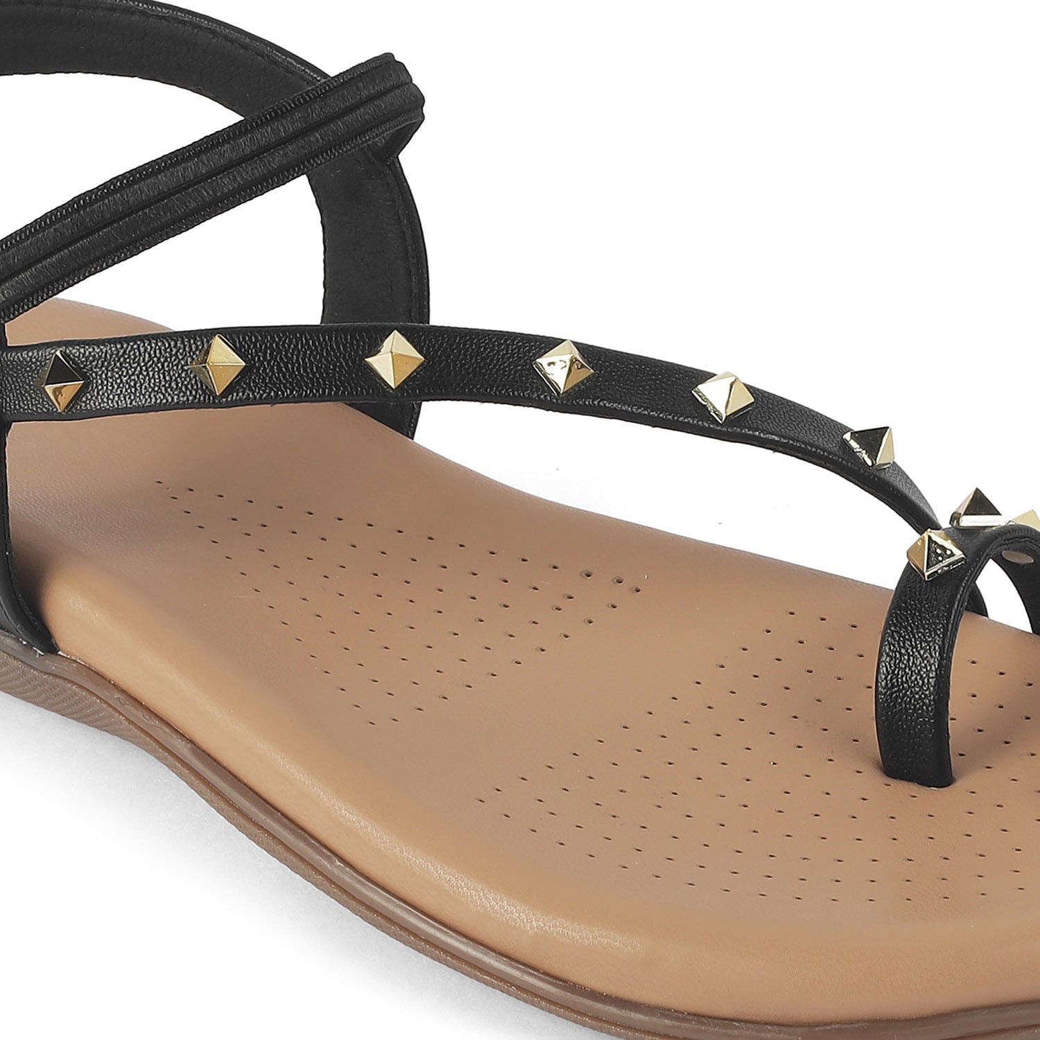 Women’s Studded Sandals with Cushioned Everyday Comfort