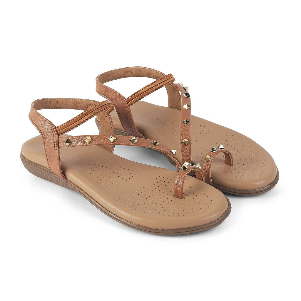 Women’s Studded Sandals with Cushioned Everyday Comfort