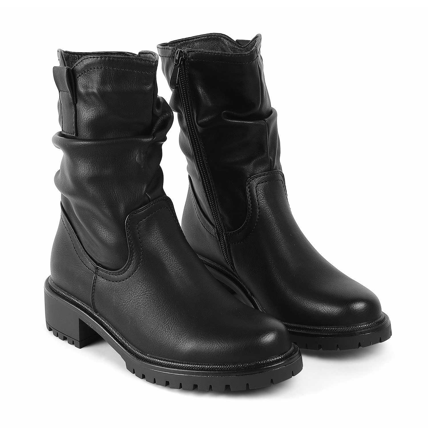 Women’s Black Ankle Boots for Versatile Daily Style