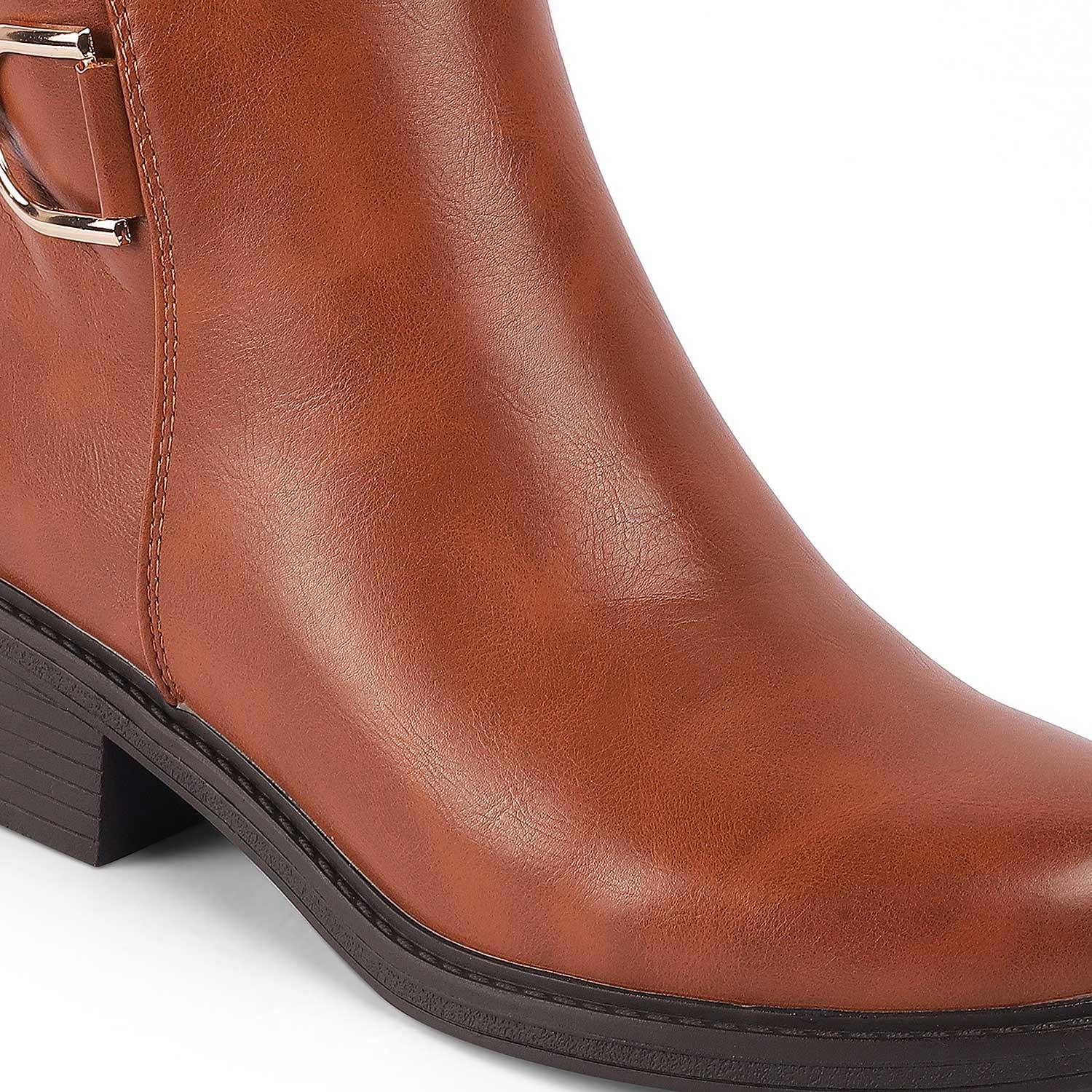 Women’s Buckle Accent Ankle Boots with Everyday Urban Style