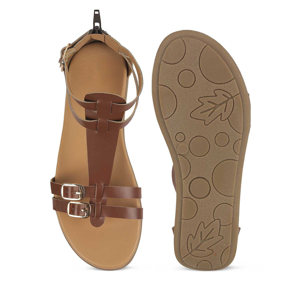 Women’s Strappy Sandals with Cushioned Everyday Support