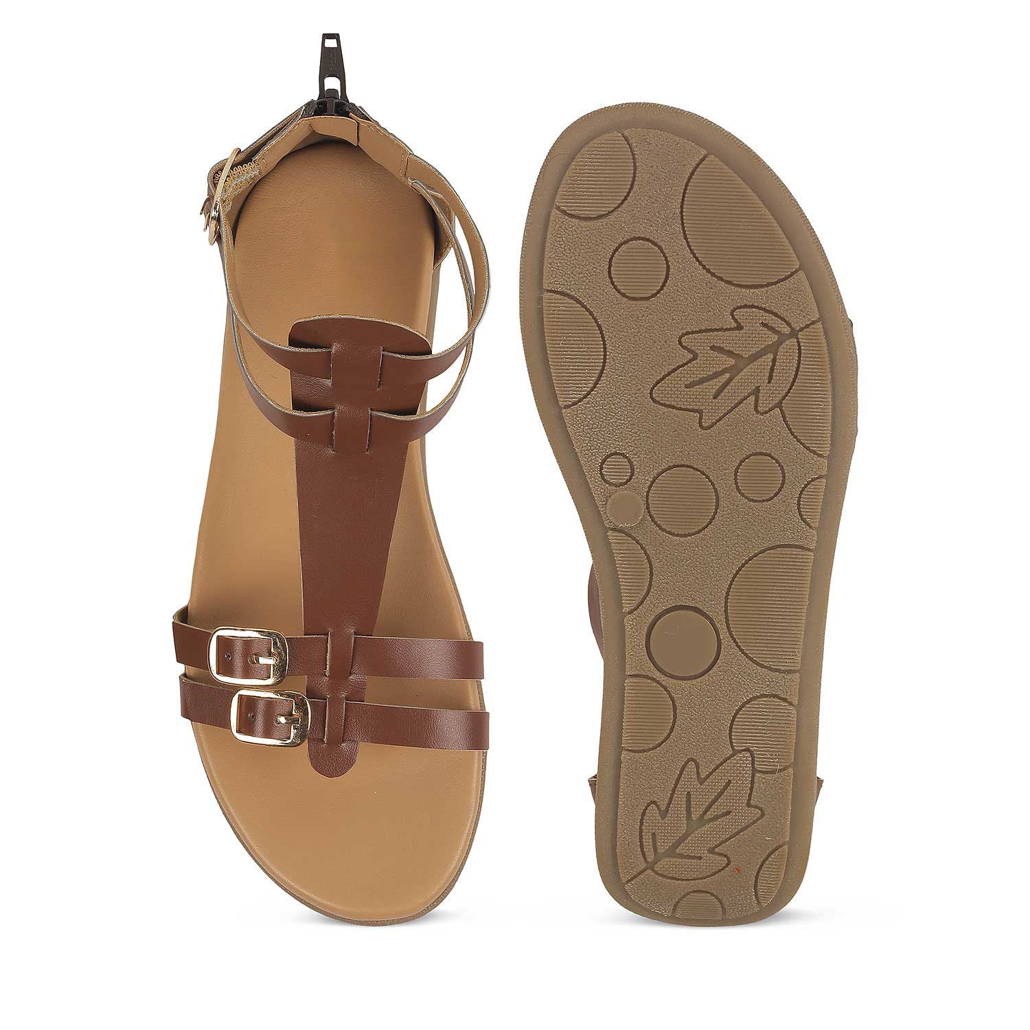 Women’s Strappy Sandals with Cushioned Everyday Support