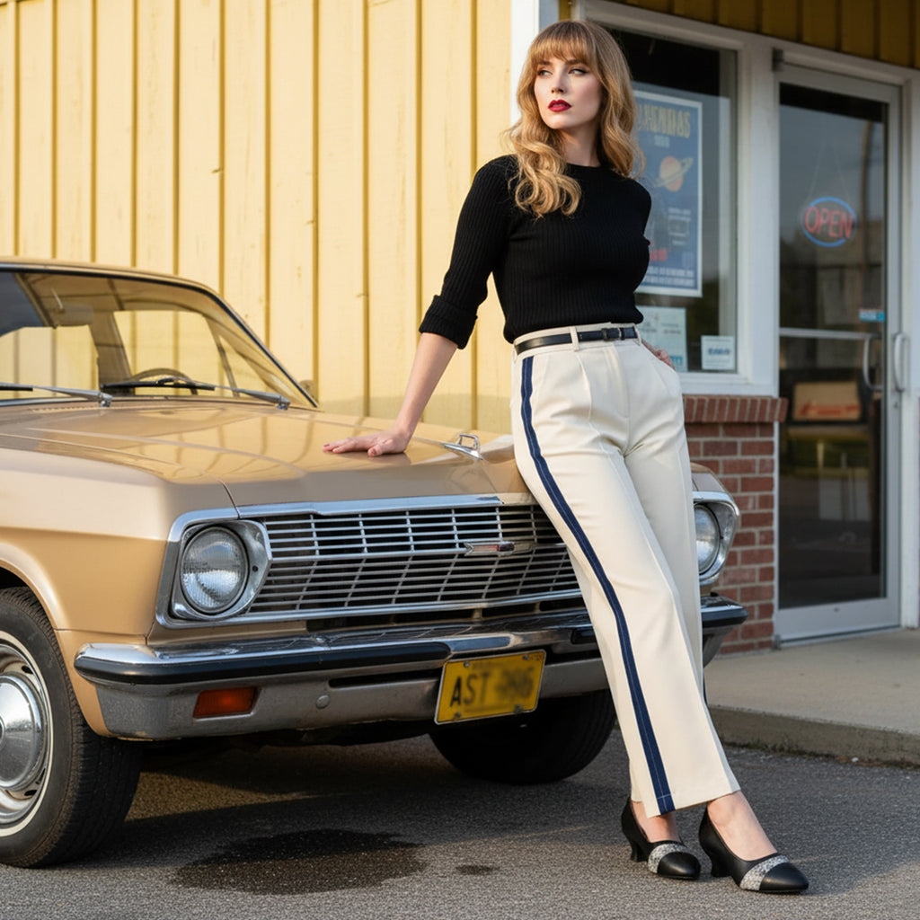 Women’s Elegant Black Low Heel Pumps