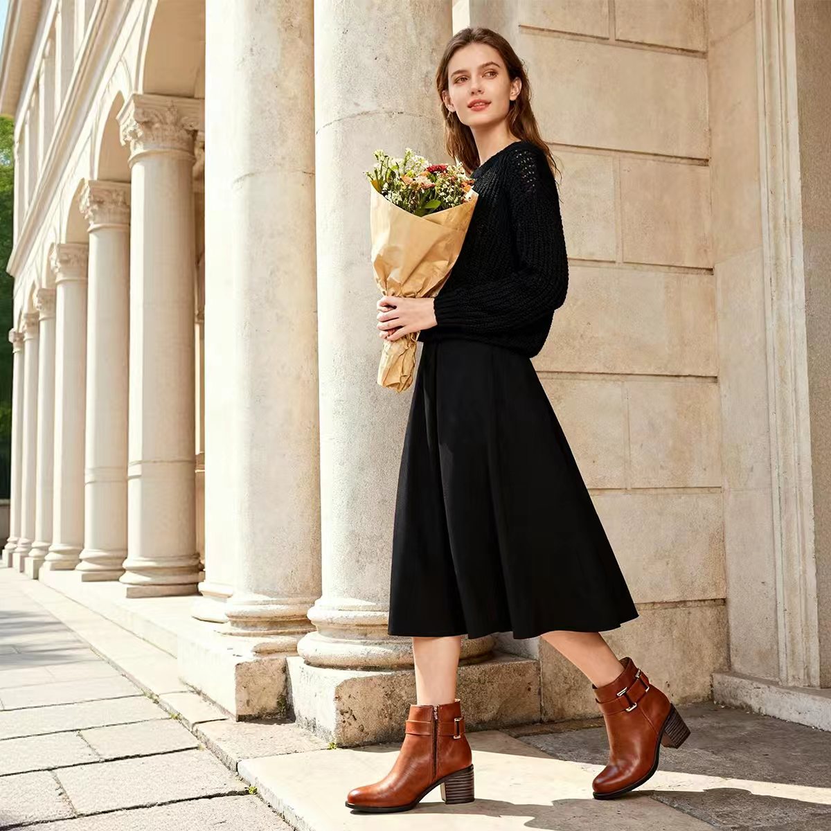 Women’s Ankle Boots with Cushioned Everyday Support