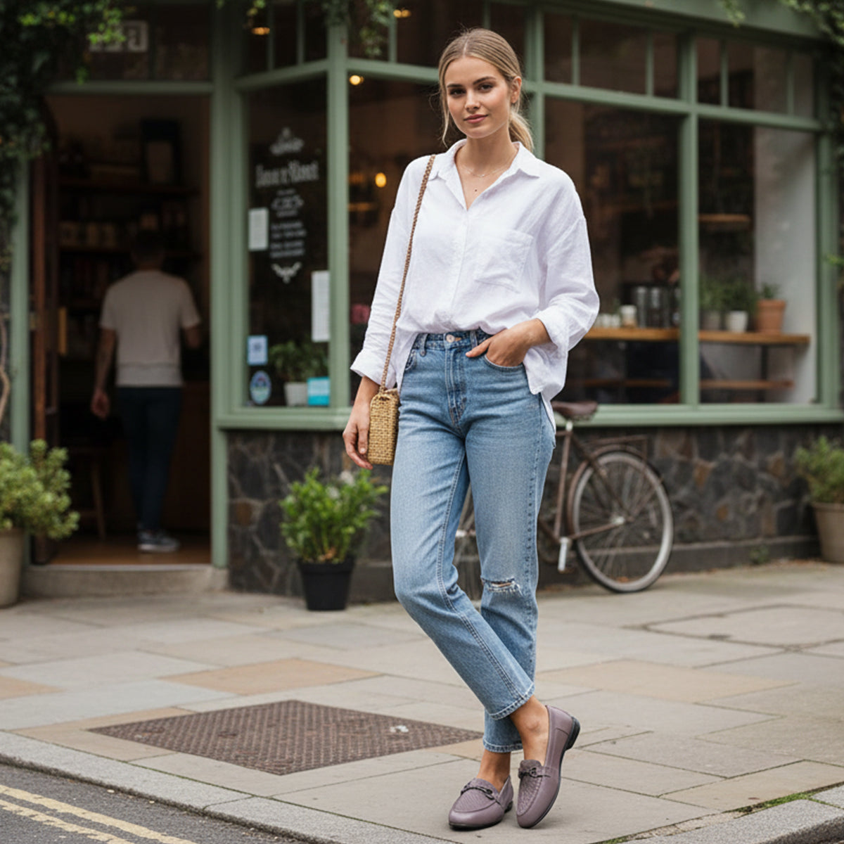 Women’s Classic Slip-On Loafers with Comfort Support