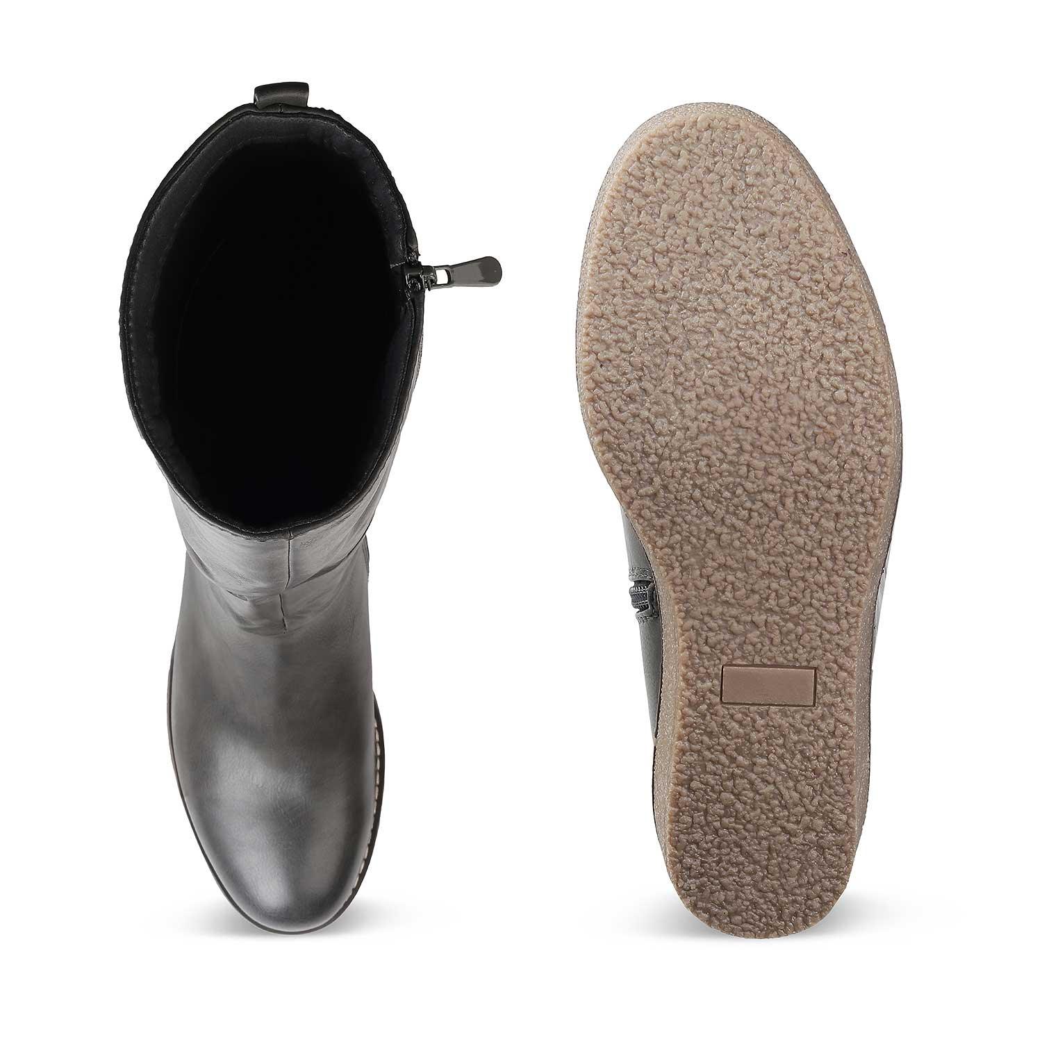 Women’s Wedge Knee High Boots with Sleek Everyday Style