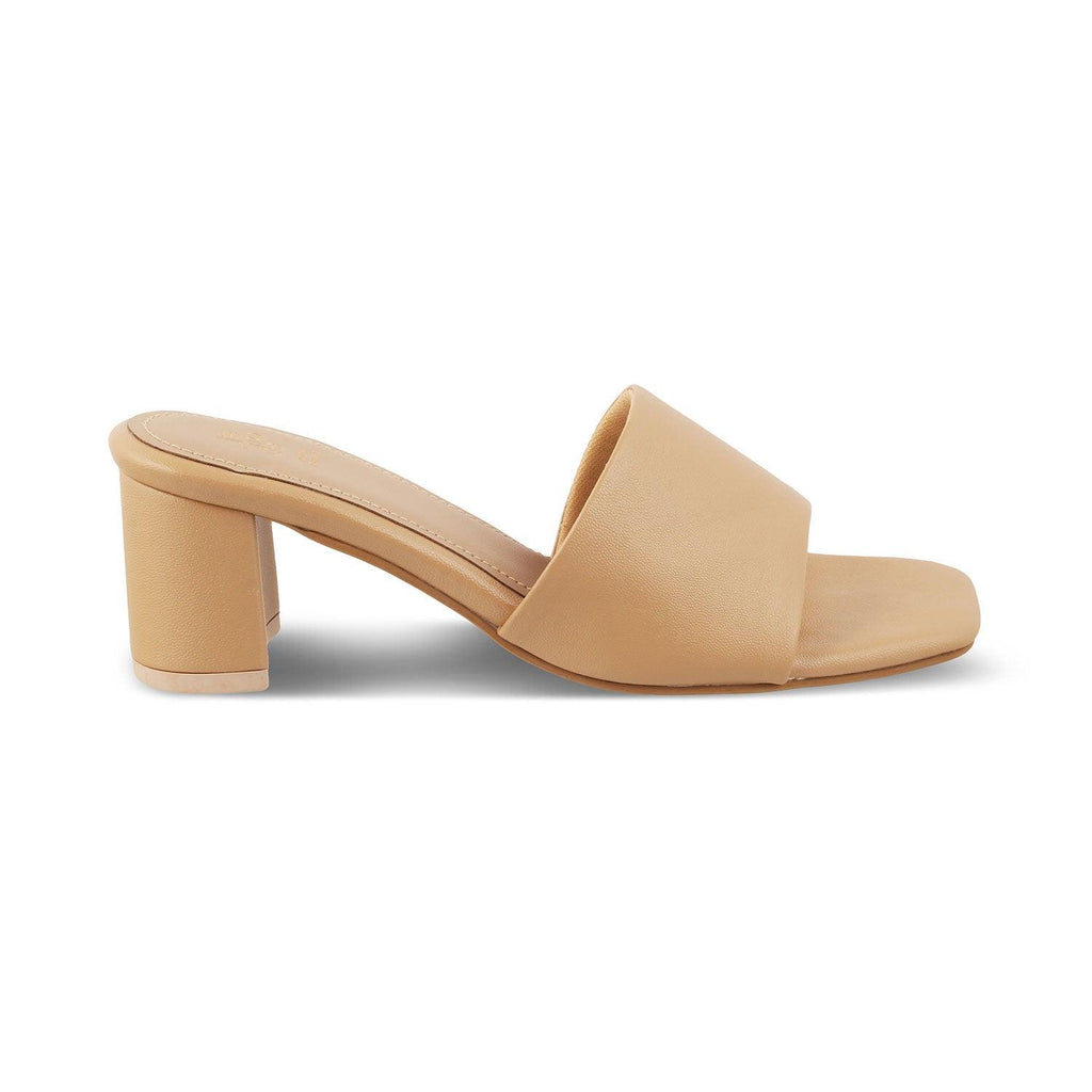 Women’s Block Heel Slide Sandals – Minimalist Everyday Style